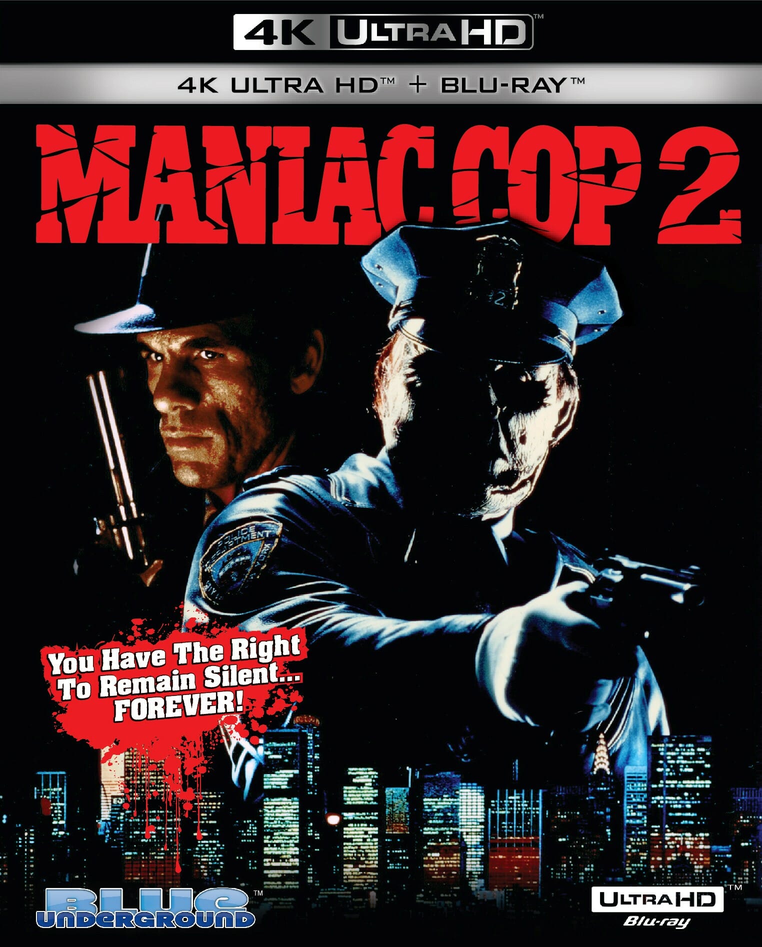 (Blue　Underground)　Maniac　All　Cop　(4k　Region)　UHD　Blu-Ray　–　DiabolikDVD