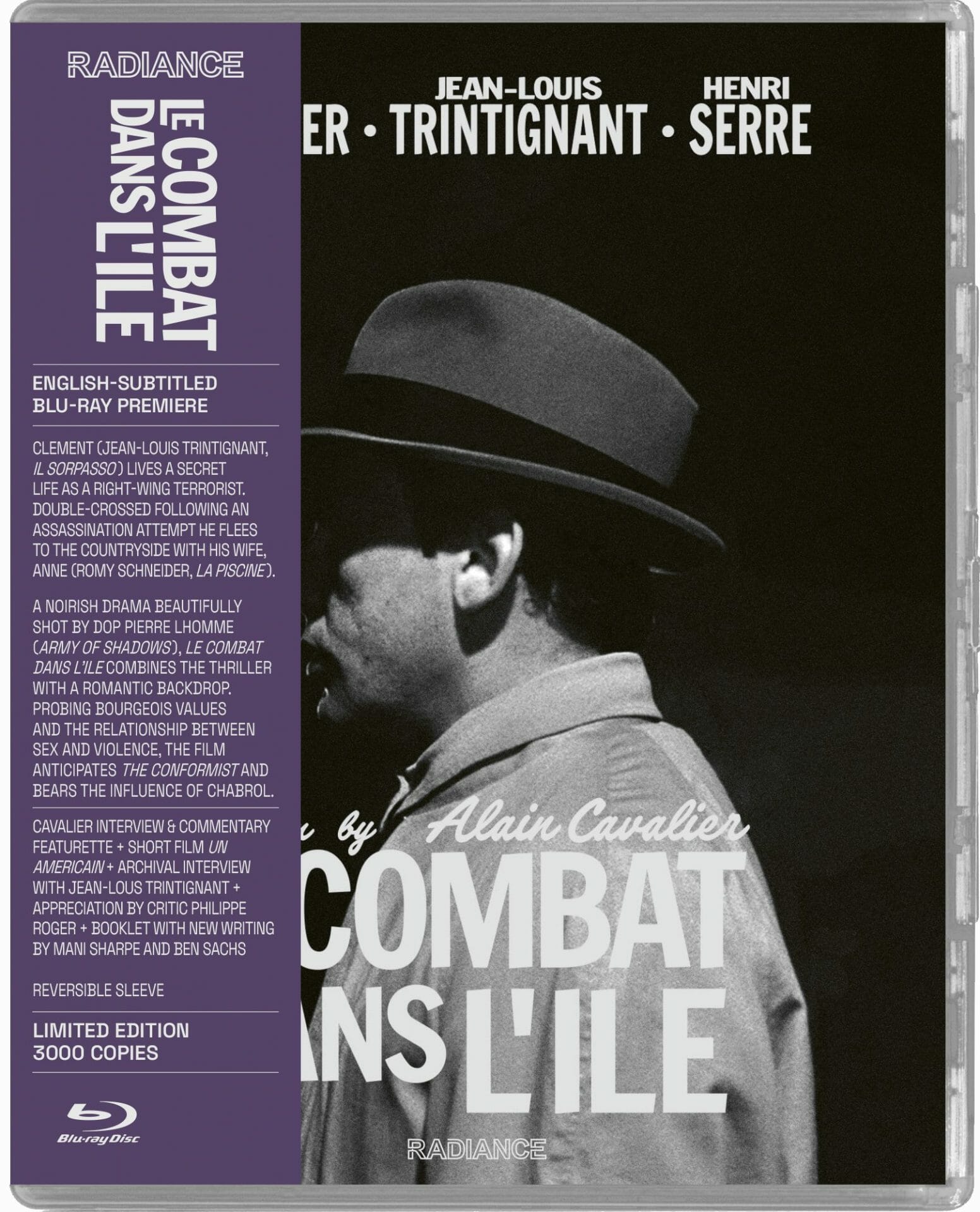 Le Combat Dans L'ile (LE Radiance Films US) (Blu-Ray All Region